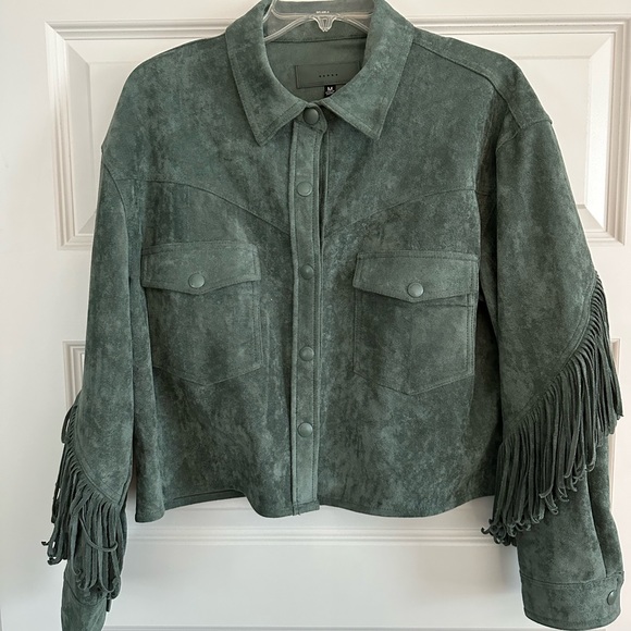 Blank NYC Faux Suede Shacket - Picture 4 of 6